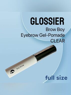 🇺🇸🆕NWOB GLOSSIER |FULL| CLEAR Brow Boy Eyebrow Volumizing Gel-Pomade
